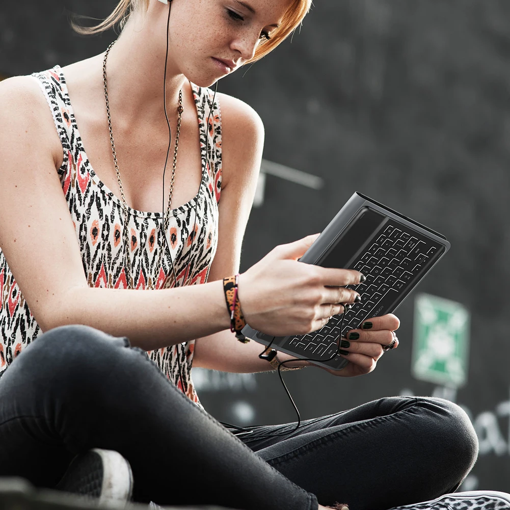 Умная клавиатура dodocool MFi сертифицированная для 10 5 дюймов iPad Air 2019 со смарт