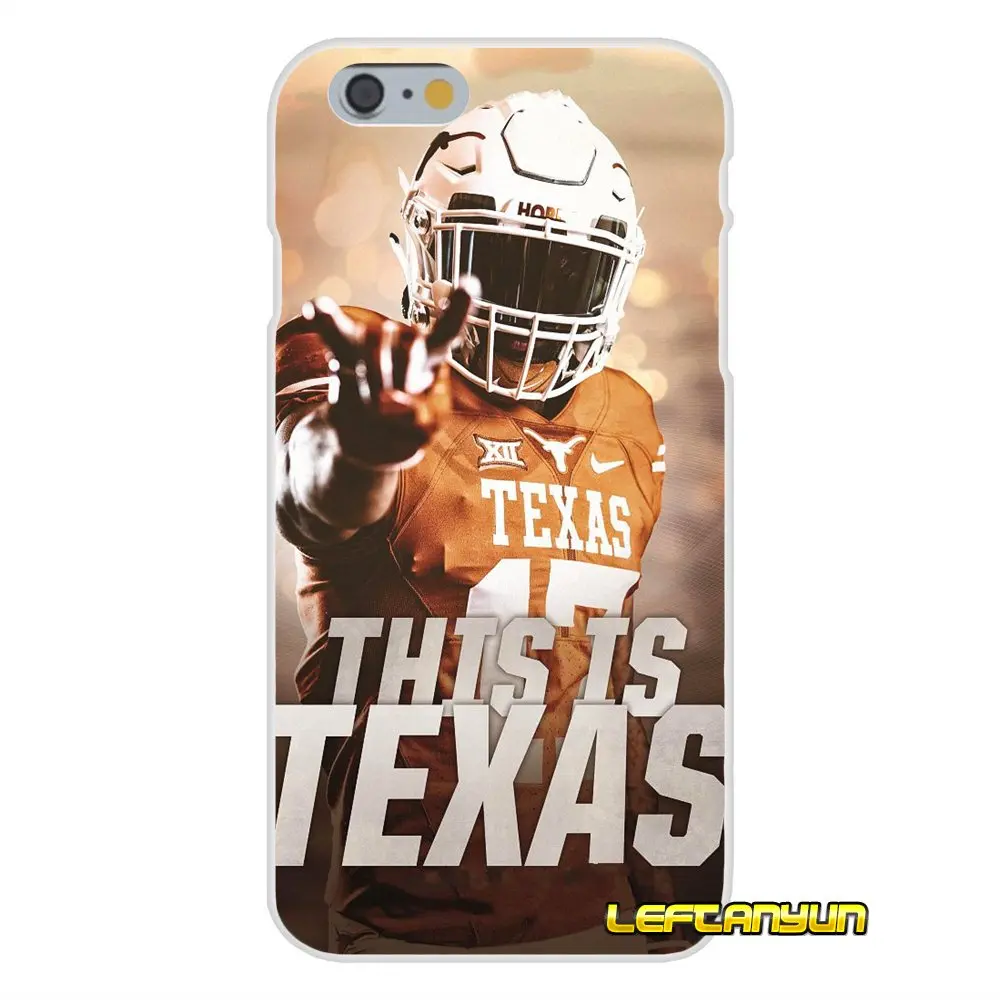 Texas Longhorns футбольные аксессуары чехлы для телефонов Huawei P Smart Mate Y6 Pro P8 P9 P10 Nova P20 Lite