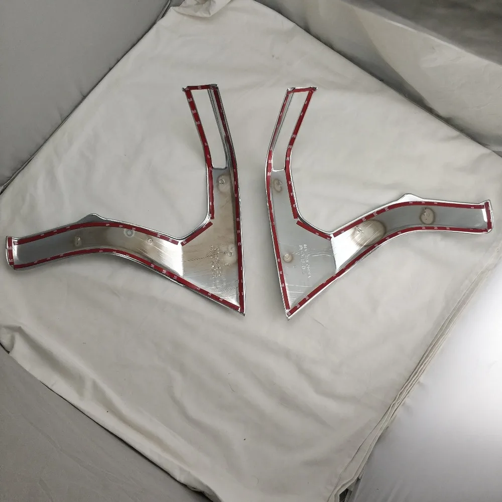 

For Toyota The new Land Cruiser Prado FJ150 2018 2019 ABS Chrome accessories plated Tail Light Cover Trim