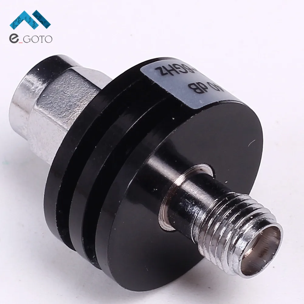 40dB DC-6GHz sma коаксиальный аттенюатор Исправлен 5 Вт 50 Ом SMA-J/SMA-K 18x26 мм для ослабления