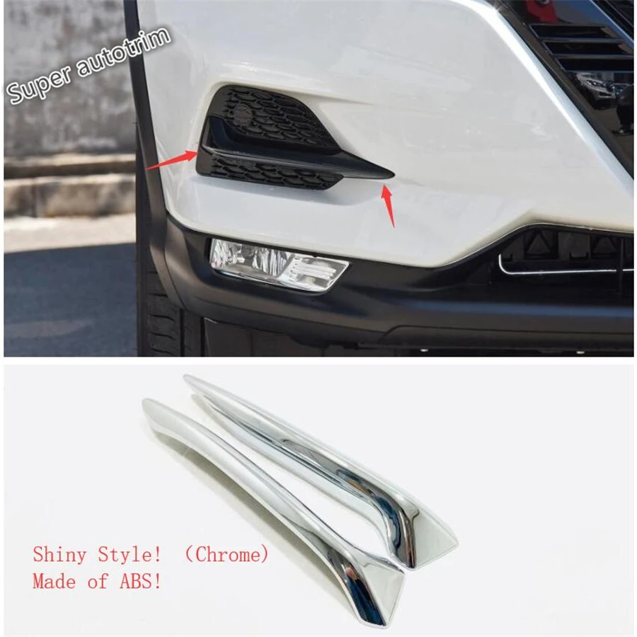 Передняя противотуманная фара Lapetus для век крышка бровей Накладка Nissan Qashqai J11 2018