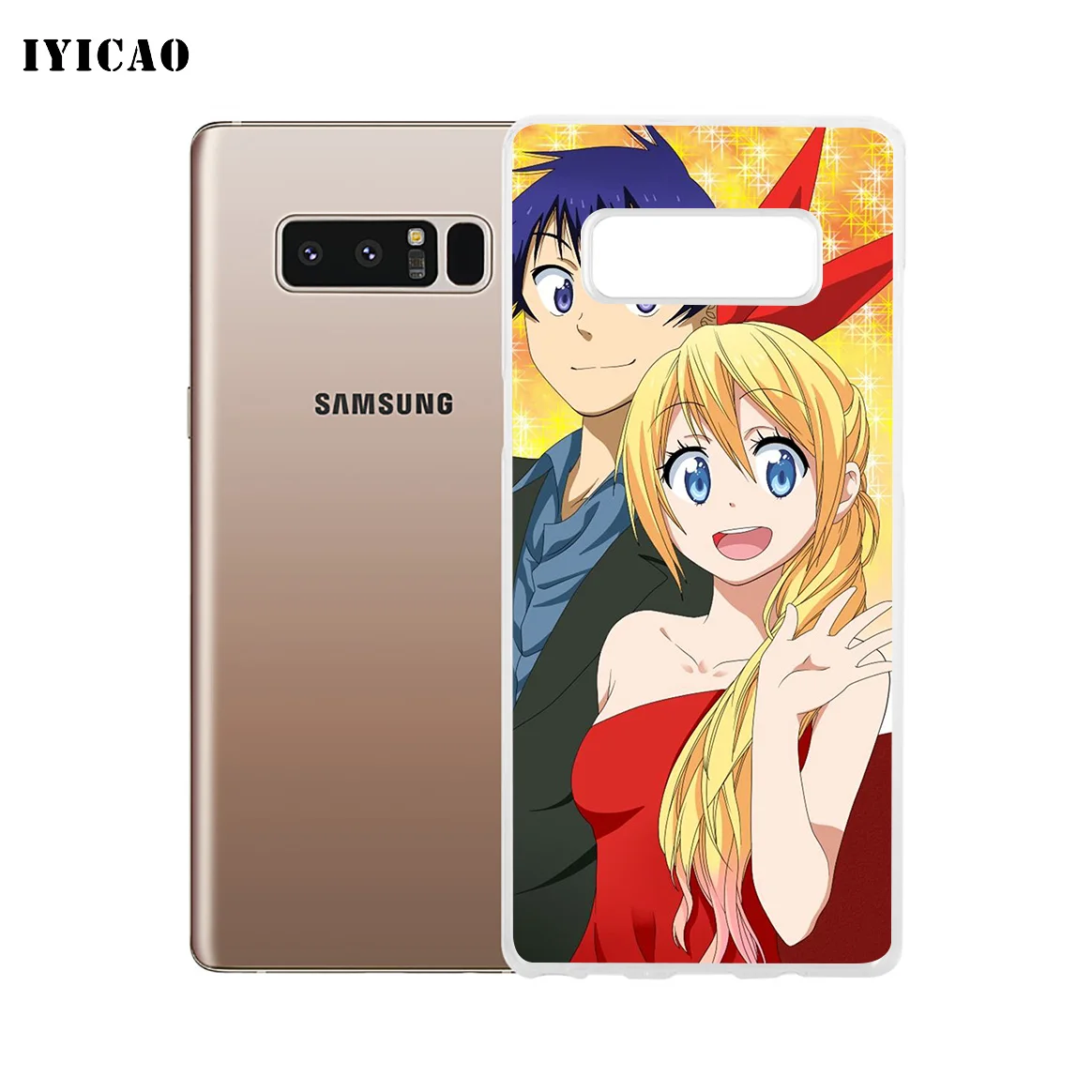 IYICAO Nisekoi мультфильм мягкий силиконовый чехол для телефона samsung A5 A6 плюс A7 A8 A9 J3 J5 J7