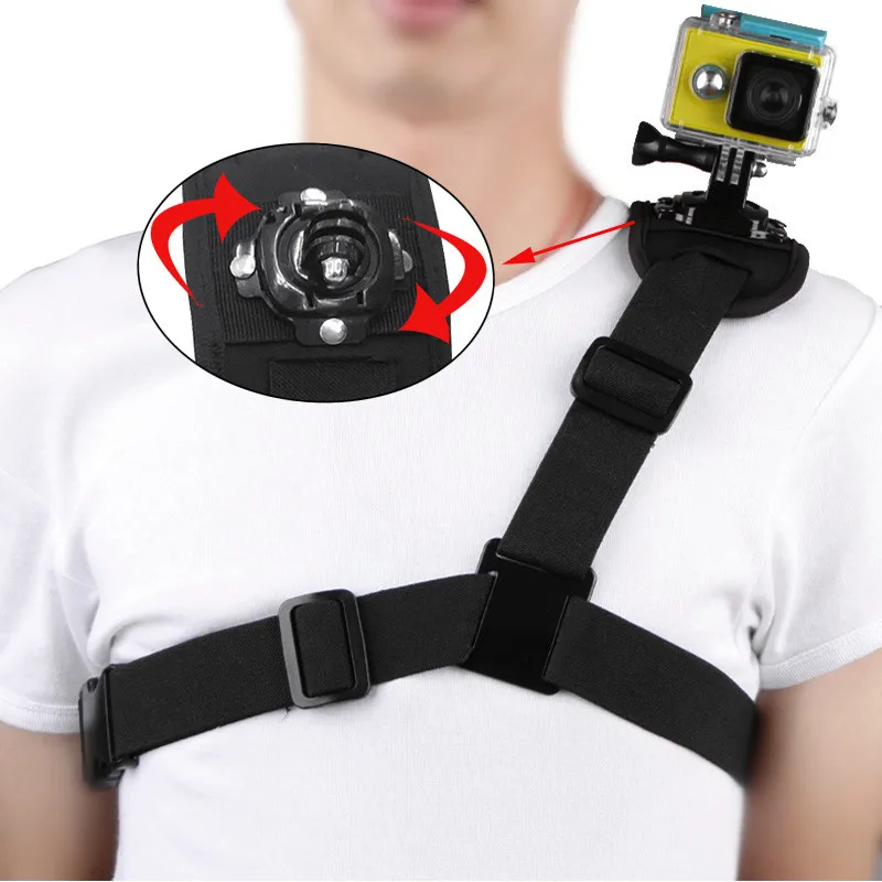 Комплект аксессуаров для экшн камеры Gopro Hero 8 7 6 5 4 SJCAM EKEN Yi 4K SONY DJI OSMO|Чехлы