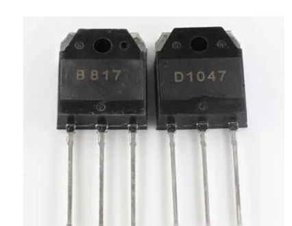 

FREE SHIPPING 10pair 2SD1047 & 2SB817 (10 x D1047 + 10 x B817) best quality