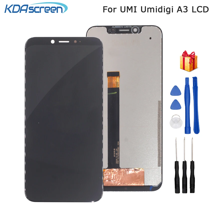 Оригинальный ЖК-дисплей для UMI Umidigi A3 Pro инструмент ремонта сенсорного экрана в