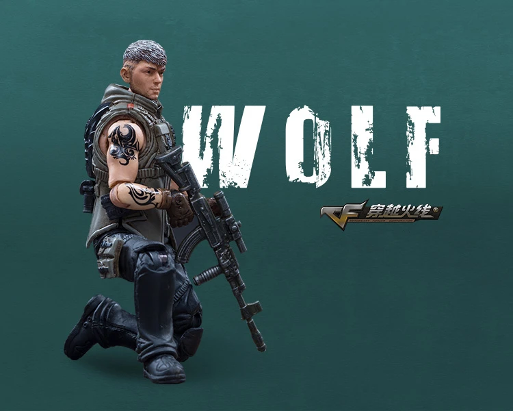 1/18 JOYTOY экшн-фигурка CF crossfire Defense Волк и клинок игра солдат фигурка большая распродажа сегодня