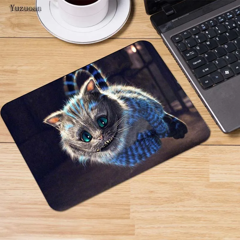 YuzuoanCute Кот аниме компьютерная Милая кошка игровая коврик для мыши подарок