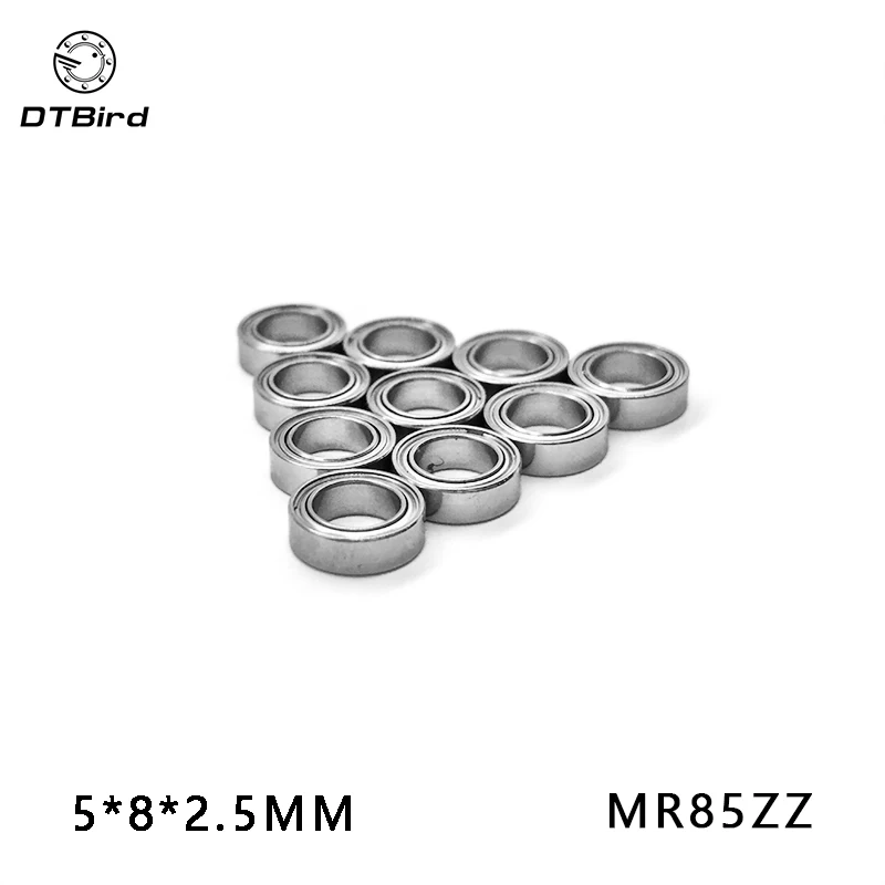 10 шт. MR85 MR85Z MR85ZZ 5x8x2 5 мм 675 675Z экранированные Миниатюрные шарикоподшипники с