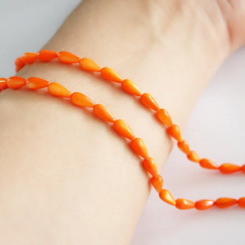 NiceBeads Fashoin 4*8 мм DIY/Многоцветный натуральный пресноводный в форме капель бусины