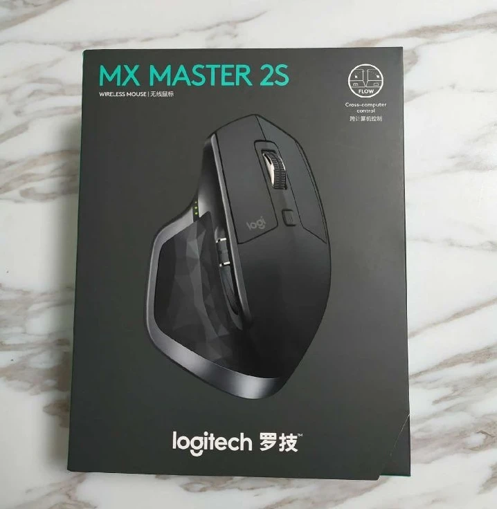 Мышь Logitech Mx Master2s Беспроводная с функцией перекрестного управления большая