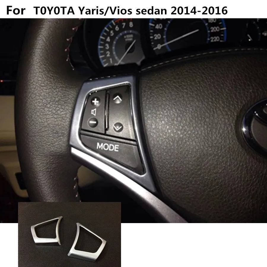 Автомобильный Стайлинг крышки ABS хром руль внутренний набор для отделки салона