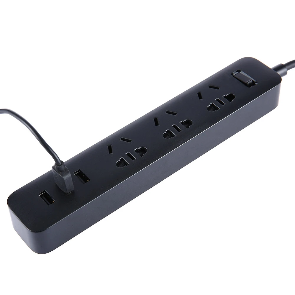 Оригинальный XiaoMi 3 Mi Smart Plug адаптация полосы питания с USB удлинитель стандартный