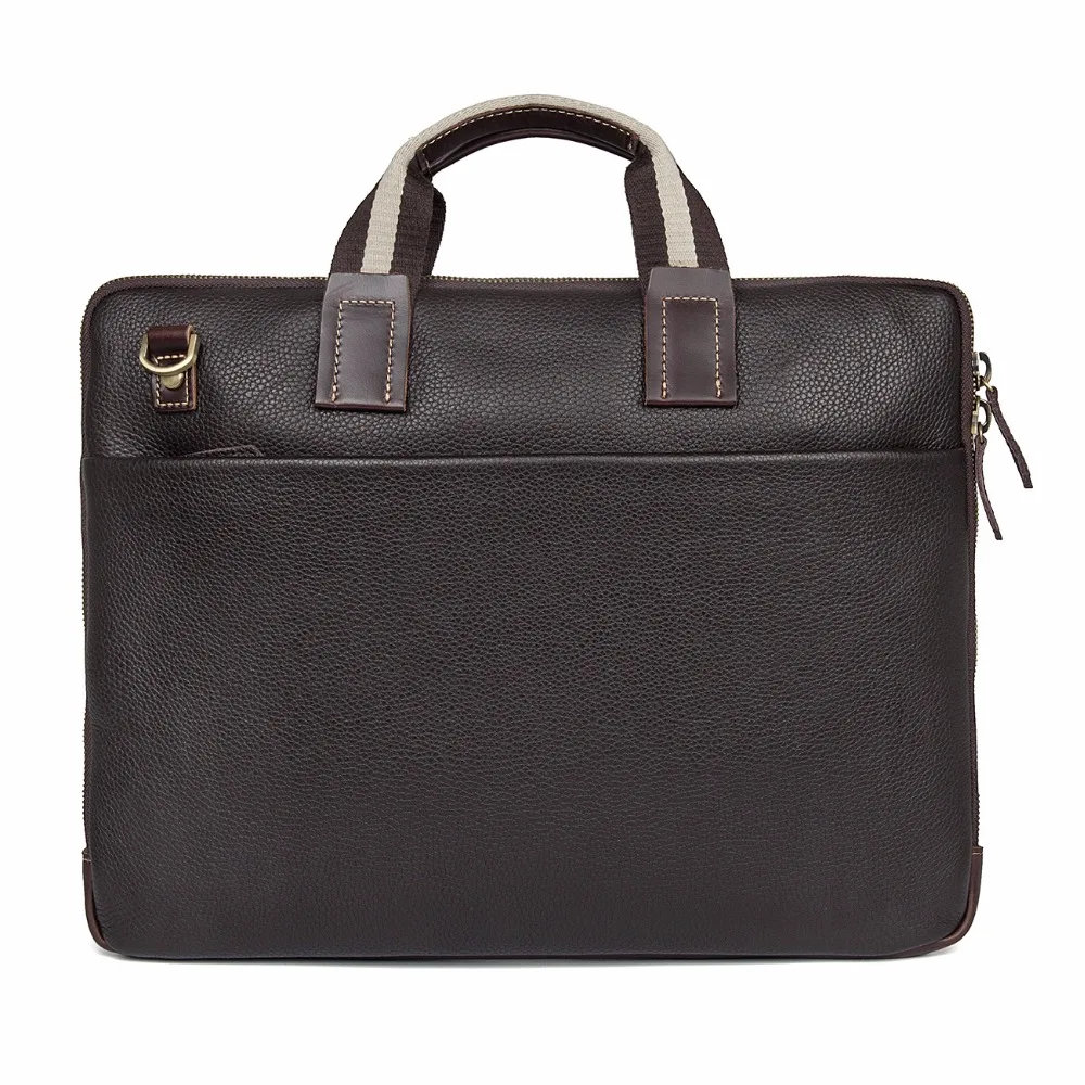 Augus Casual Cow Leather Mens Messenger Bag First Layer Sling Shoulder Vintage Laptop 6018 | Багаж и сумки