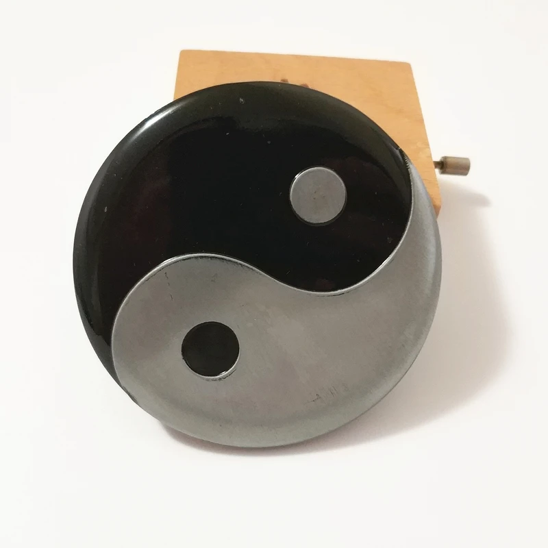 Круглая пряжка для ремня Yin and Yang Feng Shui аксессуары джинсов 4 см в китайском