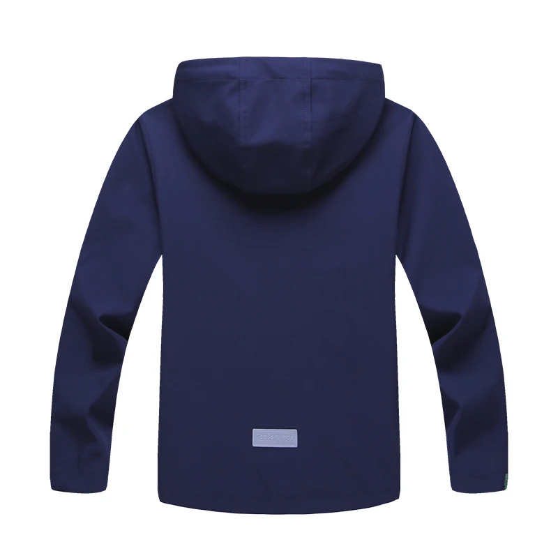 

Waterproof Outfits Child Tech Coat Warm Baby Boys Soft Shell Jackets Children Outerwear Kids Windbreaker For 3-12 Years Old