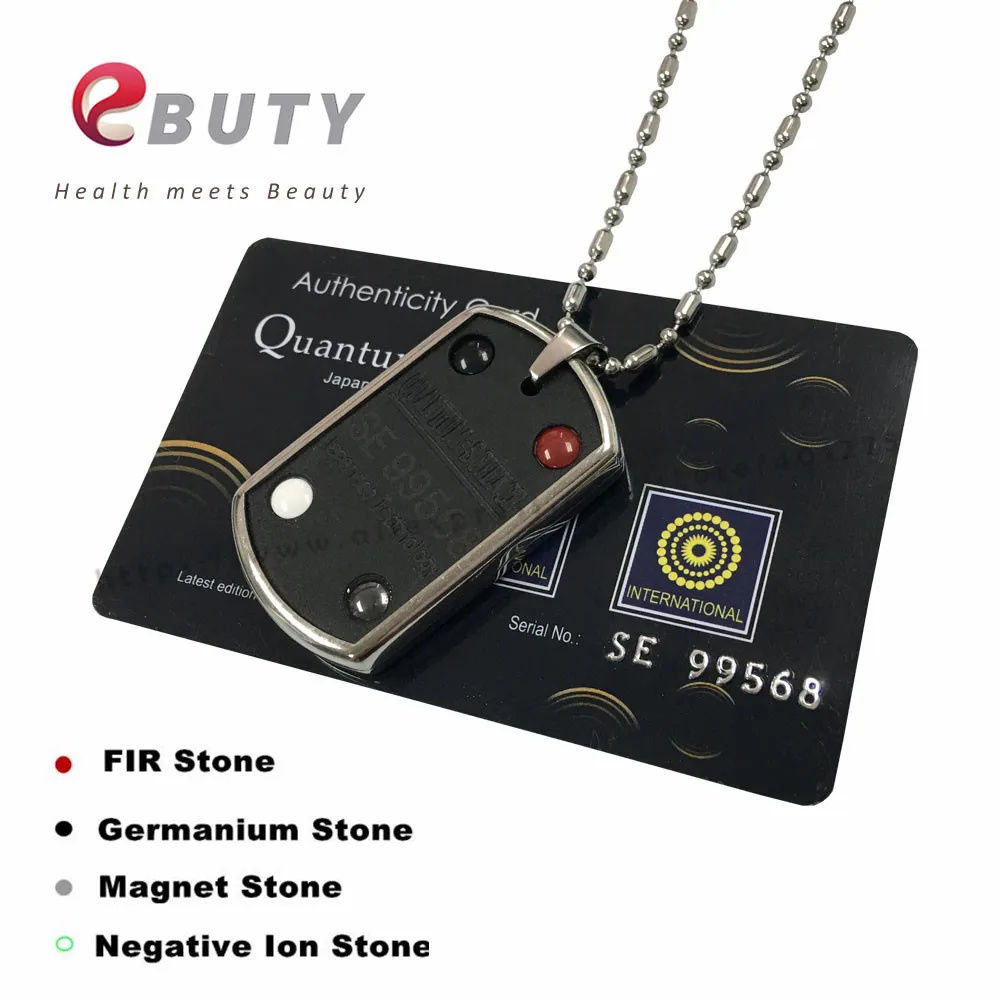Подвеска из нержавеющей стали EBUTY подвески квантовой лавы модные украшения по