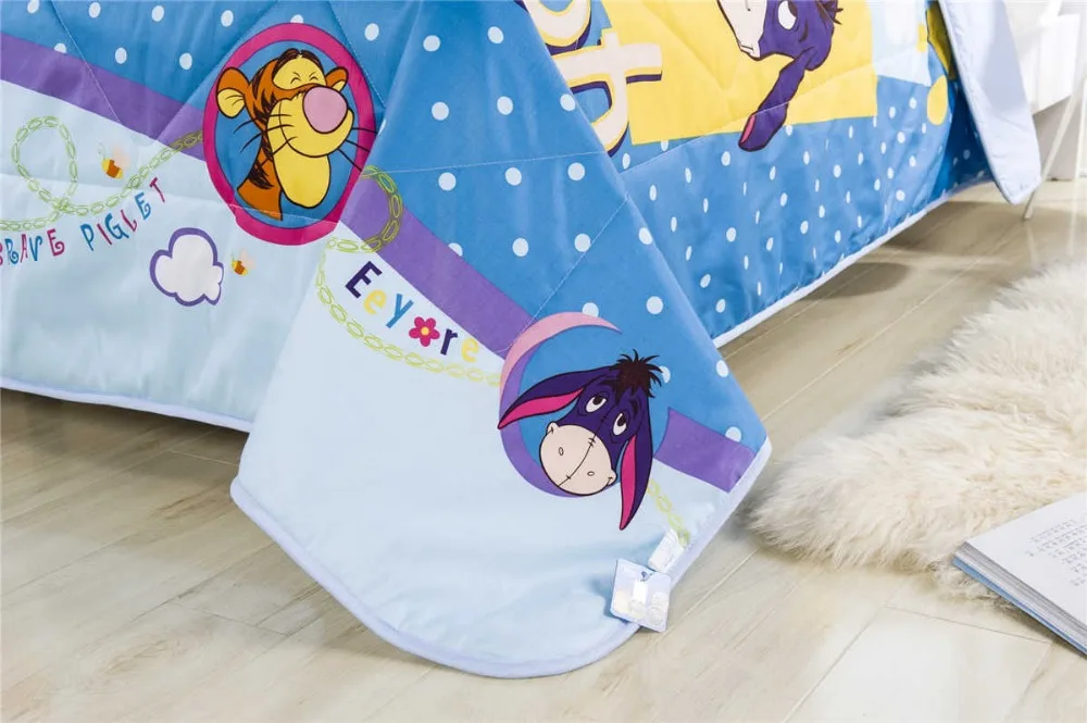 Летнее стеганое одеяло с рисунком Винни Пуха|quilt comforter|summer comforterquilt summer |