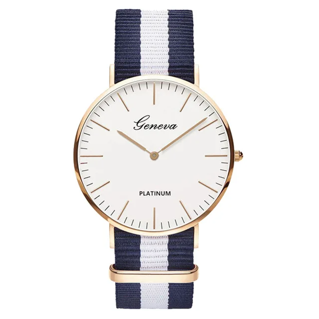 

Top Brand Hot Sale Nylon strap Quartz Women Watch Relogios Femininos Fashion Casual Fashion Wrist Watch kadin izle Gift Hodinky