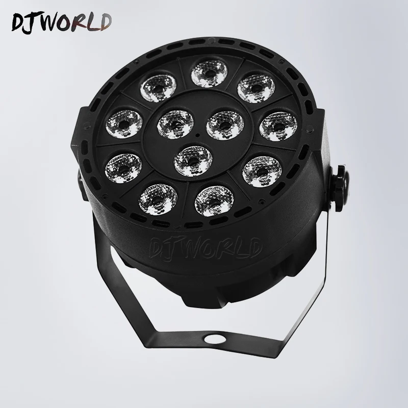 LED Stage Lights 12x3W RGBW Mini Par Effect light DMX512 Master-Slave Concert for DJ Disco Party KTV | Лампы и освещение