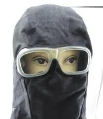 1 шт. джинсовая ткань маска для лица с очки из ПВХ пескоструйная бленда колпачок