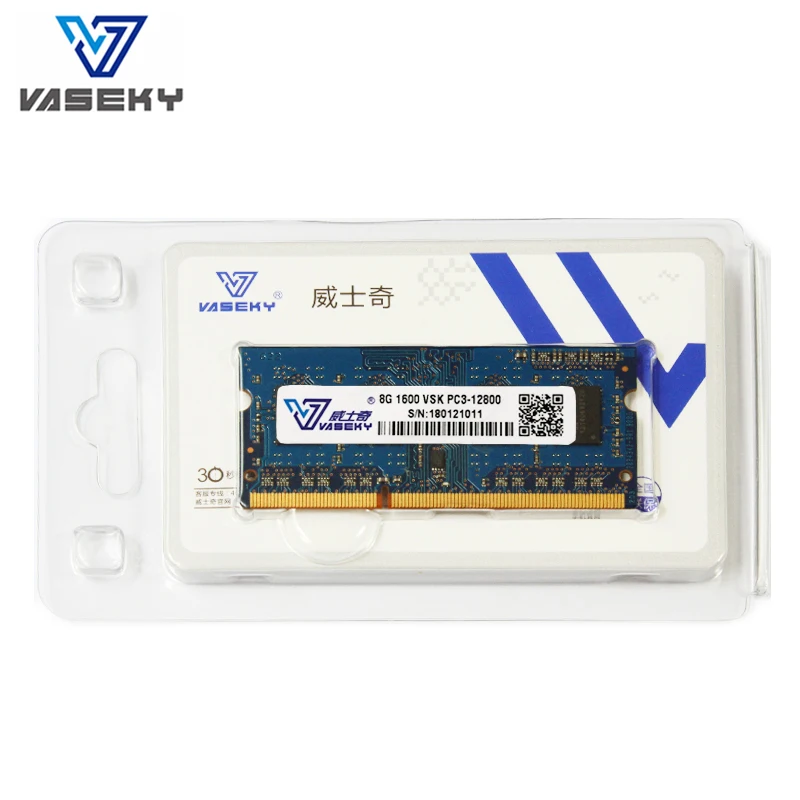 Оперативная память Vaseky 2 ГБ 4 8 2G 4G 8G модуль памяти для компьютера PC3 DDR3 10600 12800 S 1600