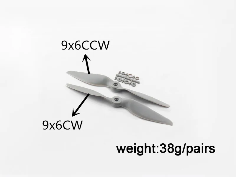 

20pcs/Lot Nylon APC Propeller 9x6 CW / 9x6 CCW Propeller For RC Airplane