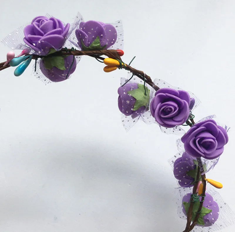 Happyxuan 5 шт. DIY головной убор цветочная гирлянда ручной работы детский сад набор