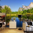 HD Lake Landscape, натуральные обои для гостиной, столовой, интерьера, удобный декор, 3D обои, классические, не тканые, экологически чистые обои