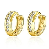 huggie earrings yellow gold filled womens hoop earrings