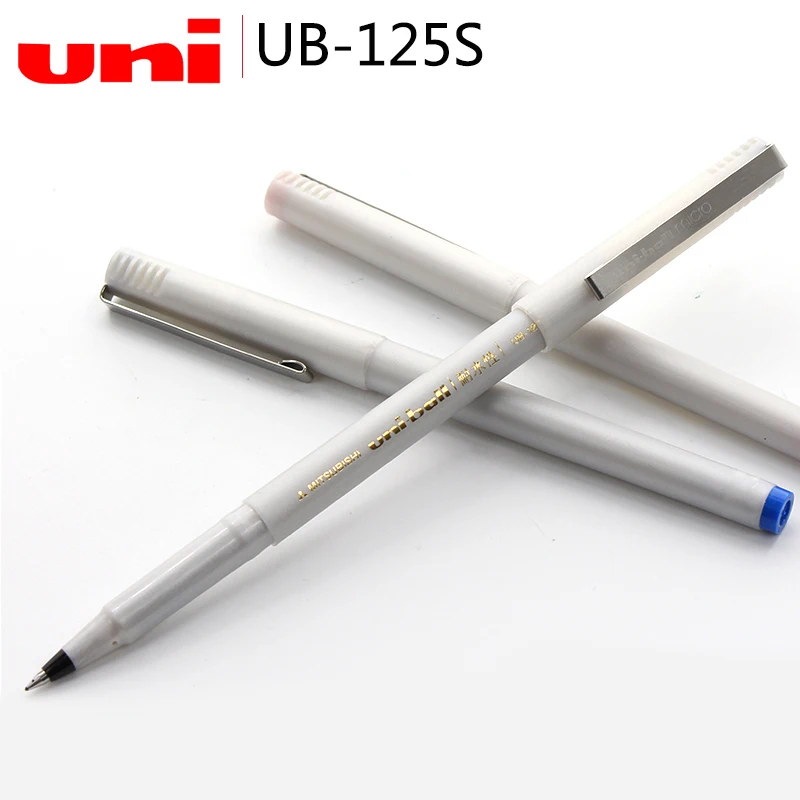 UNI UB 125 ручка с гелевыми чернилами высокая производительность водостойкая прямая