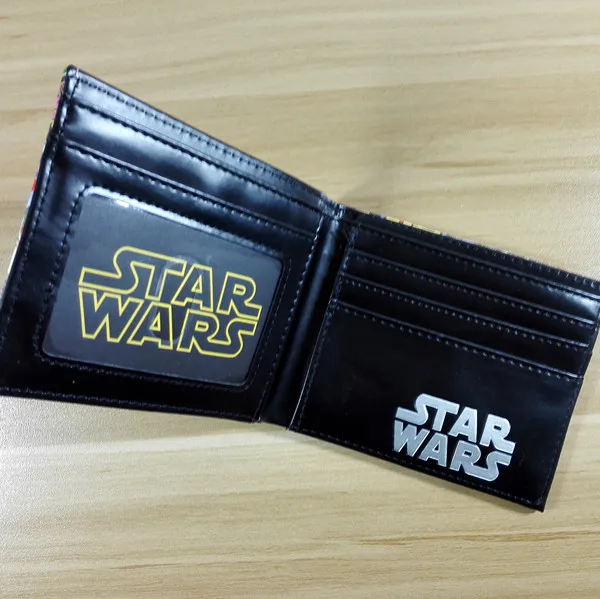 2018 Star Wars wallet Darth Vader animated cartoon purse young students personality W261 | Багаж и сумки