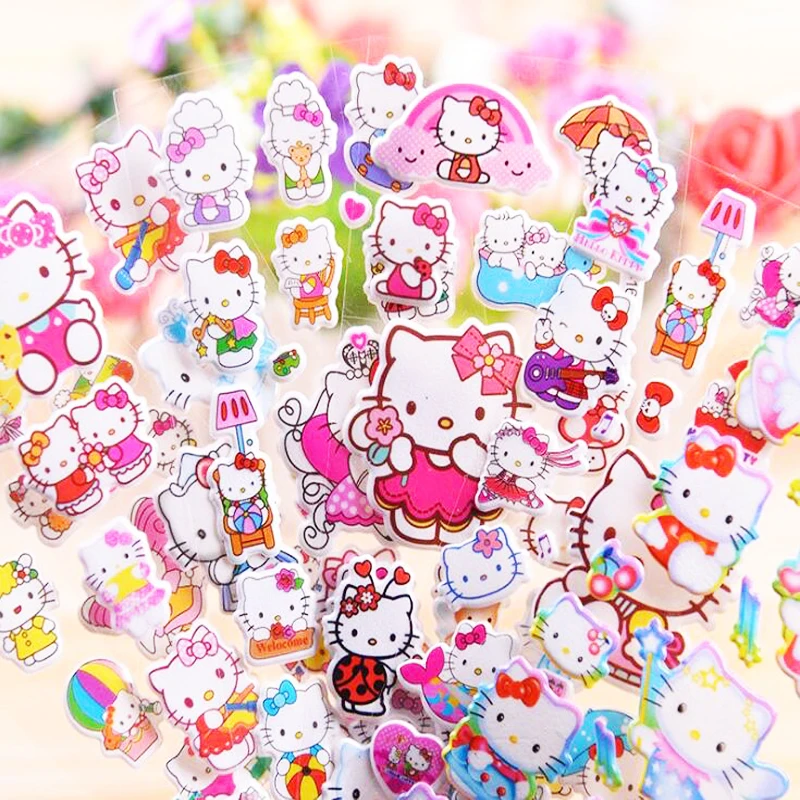 3 шт креативные ПВХ Классические Мультяшные персонажи стереоскопические детские