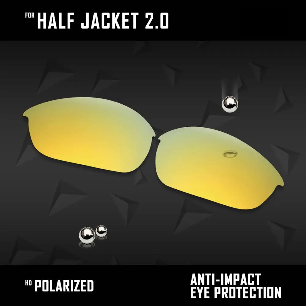 Замена линз OOWLIT для Oakley Half Jacket 2 0 OO9144 поляризованные солнцезащитные