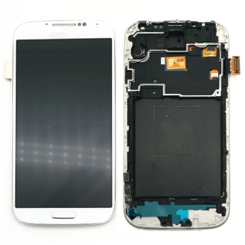 Для Samsung Galaxy S4 i9505 i9500 i337 ЖК дисплей с кодирующий преобразователь сенсорного