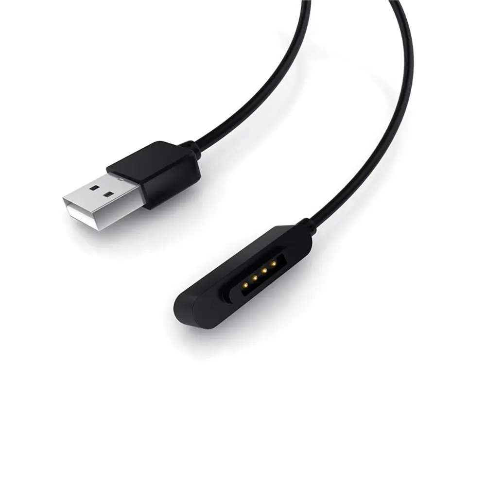 Новые черные Смарт-часы USB Магнитный кабель для зарядки провод ASUS ZenWatch 2 |