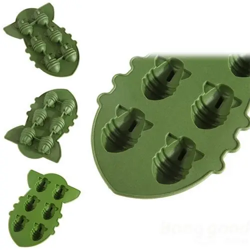 DreamClub Atomic Bomb Shape Silicone Ice Cube Cake Jelly Mold |