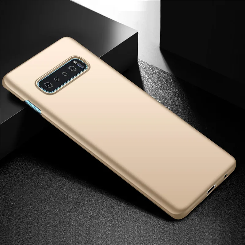 Luxury Simple Cover Protective Shockproof Phone Cases For Samsung Galaxy S10 Plus Ultra Slim Hard PC S10e Case | Мобильные телефоны