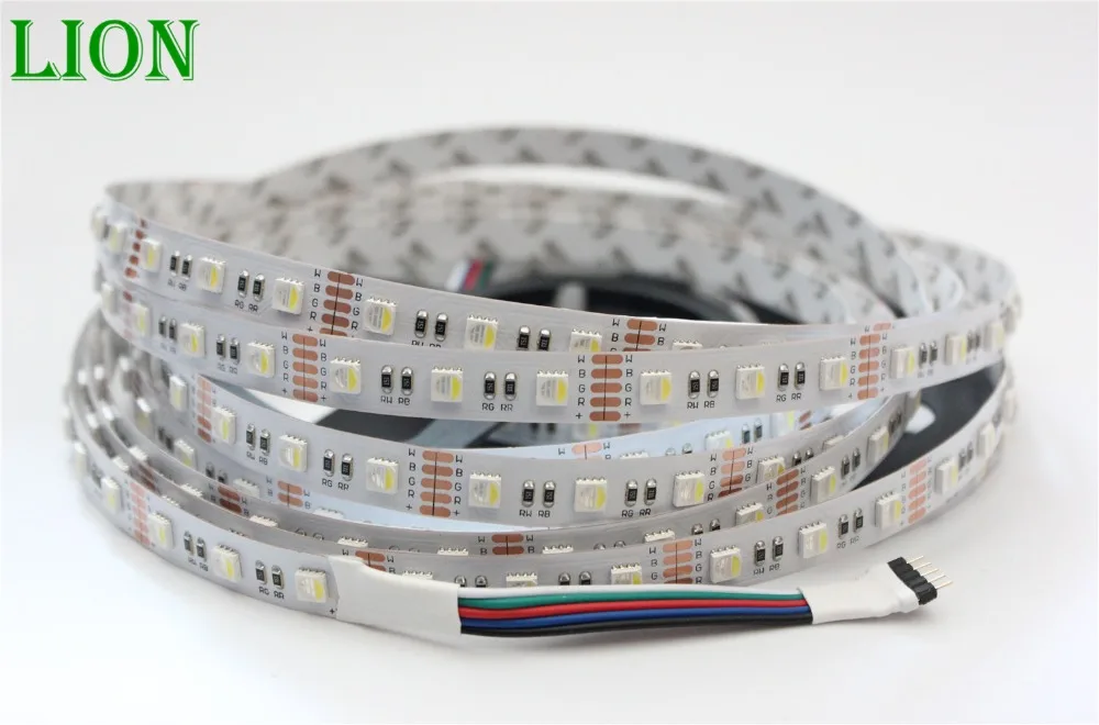 Водонепроницаемая светодиодная лента RGBW чип SMD 5050 12 В гибсветильник RGB +