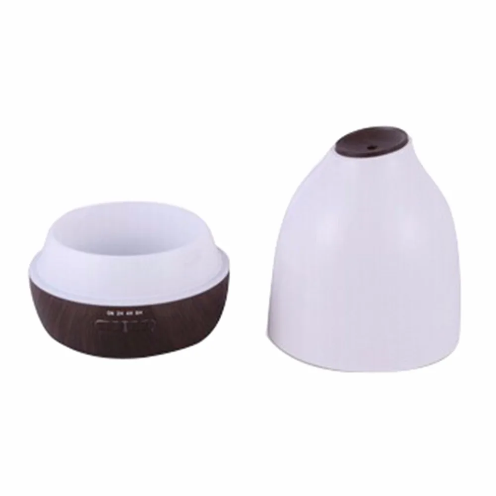 INVITOP 500ml Air Humidifier Wood Grain Ultrasonic Essential Oil Diffuser Aroma Purifier 7 Color LED Change 110v-240v | Бытовая техника