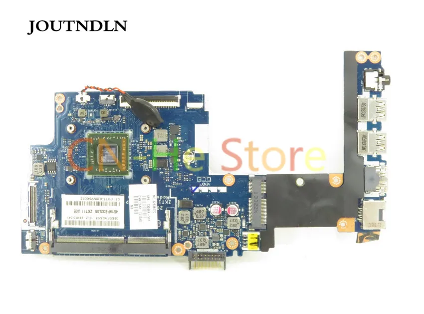 JOUTNDLN FOR HP PAVILION 11-E Laptop Motherboard ZKT11 LA-A521P DDR3 730894-501 with A6-1450 CPU