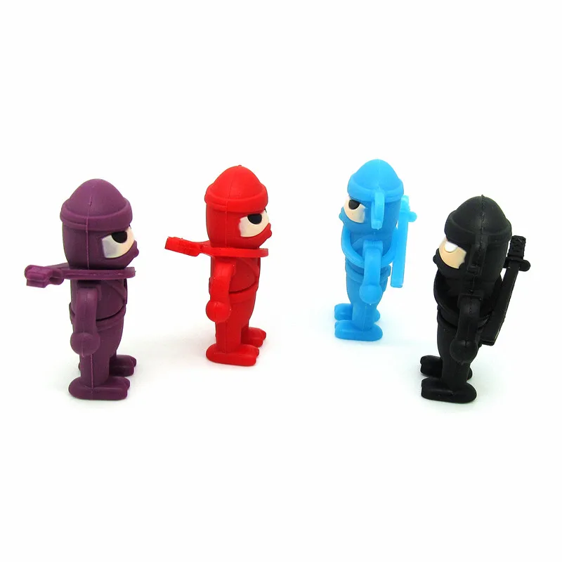 Usb флеш-накопитель Cartoon Ninja флешка с реальной емкостью 32 ГБ 4 8 16 карта памяти usb