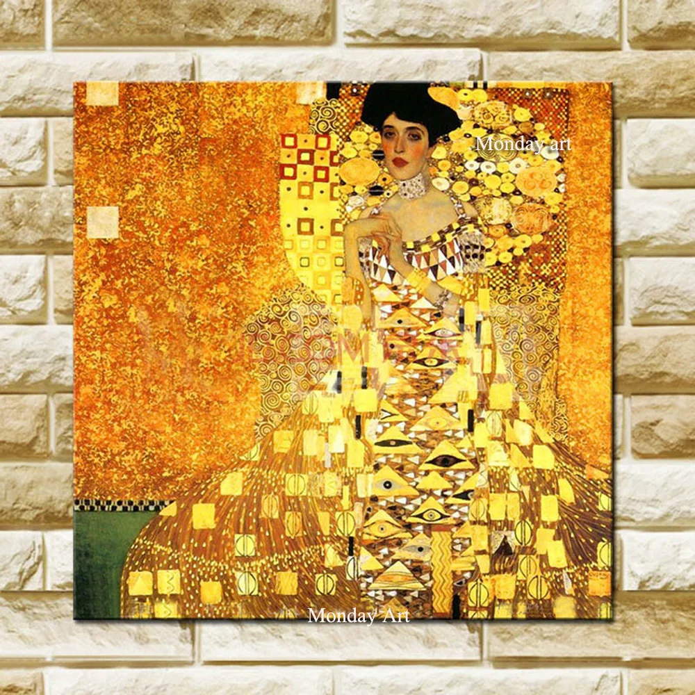 

Top Oil Painting Supplier Handmade High Quality Reproduction Famous Gustav Klimt Oil Painting On Canvas Klimt Canvas Painting