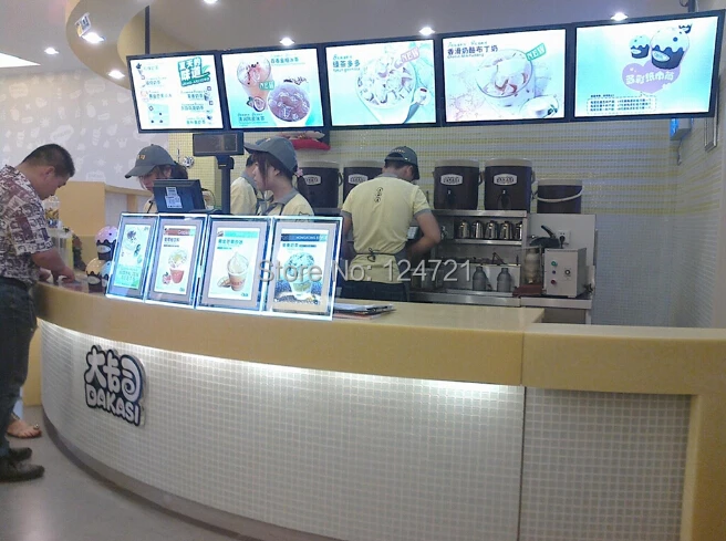 Супертонкая Светодиодная панель настенная акриловая рамка a3 Лайтбокс для панели