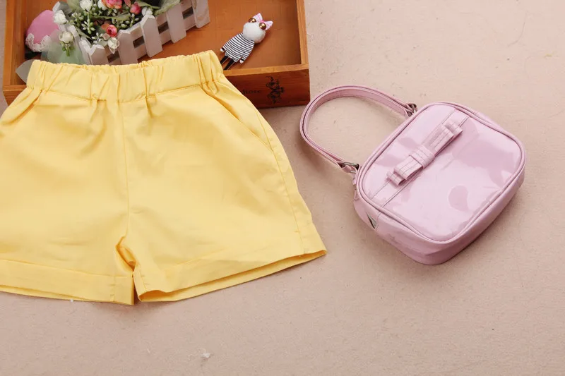 Новинка 2017 летняя детская одежда для девочек Хлопковая универсальная