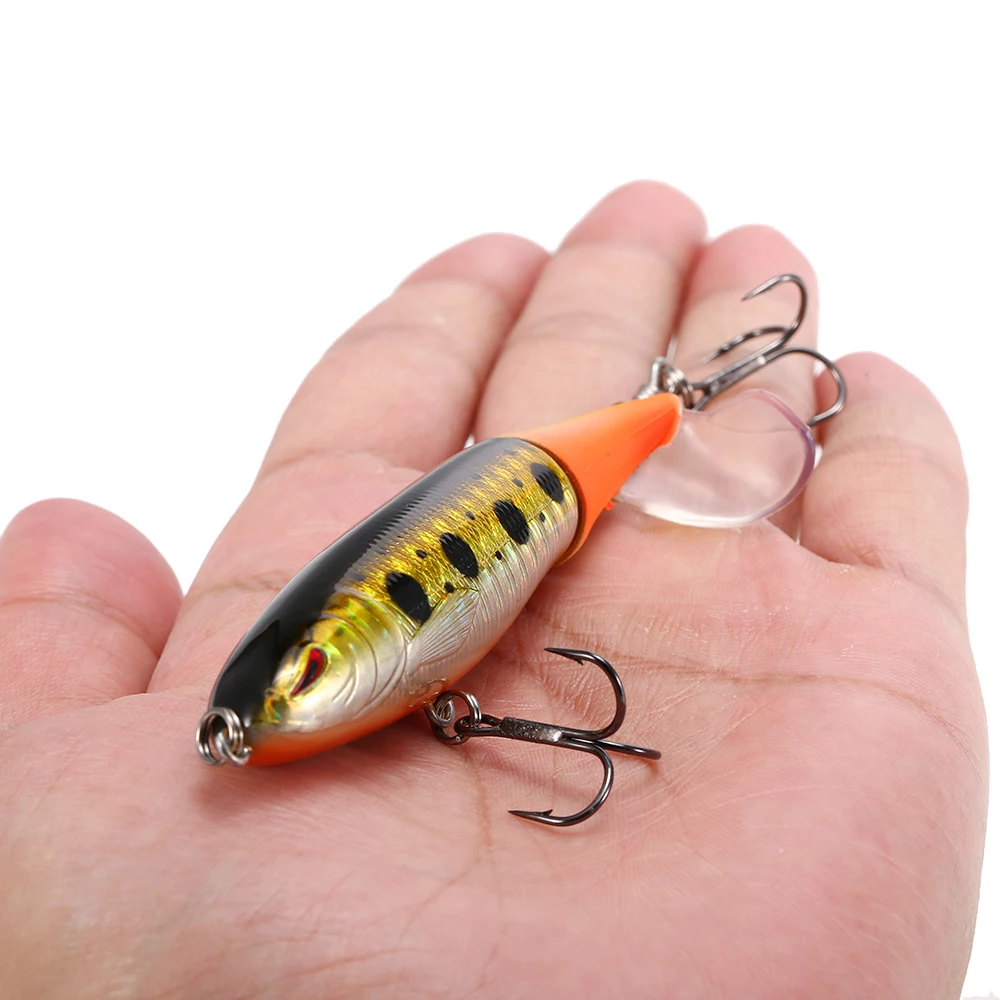 Lixada 4 дюйма 13 г Whopper Plopper Искусственная верхняя приманка для рыбной ловли
