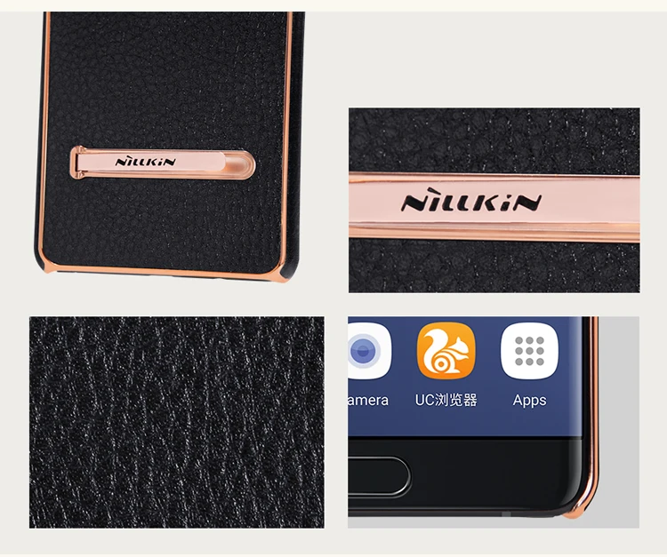 Nilkin для samsung Note FE чехол NILLKIN M-jarl винтажный деловой кожаный чехол с подставкой для samsung Galaxy 7 Note FE Fun Edition