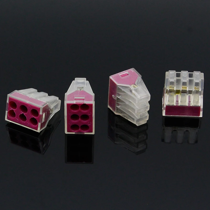 10x строительный Соединительный соединитель провода 6Pin 1-2.5mm2 PCT-106 | Обустройство