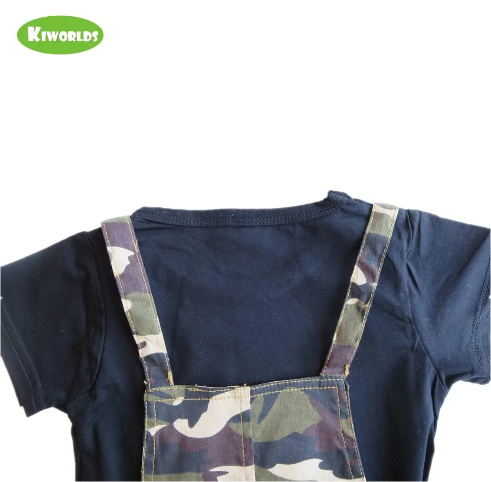 Хит продаж Летние черные и камуфляжные комбинезоны комплекты одежды c|rompers