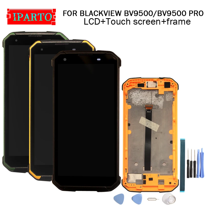 ЖК дисплей BLACKVIEW BV9500 + дигитайзер сенсорного экрана рамка в сборе 100% Оригинальный