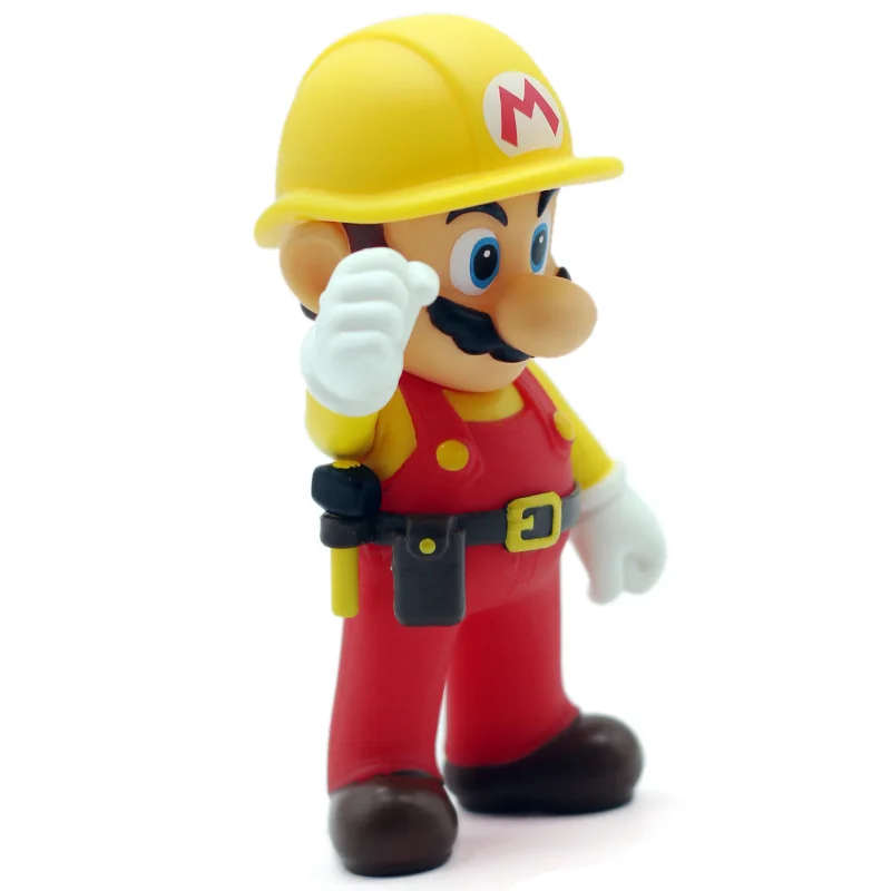 Игры Super Mario Bros сантехников современный дизайн ПВХ фигурку Коллекционная модель